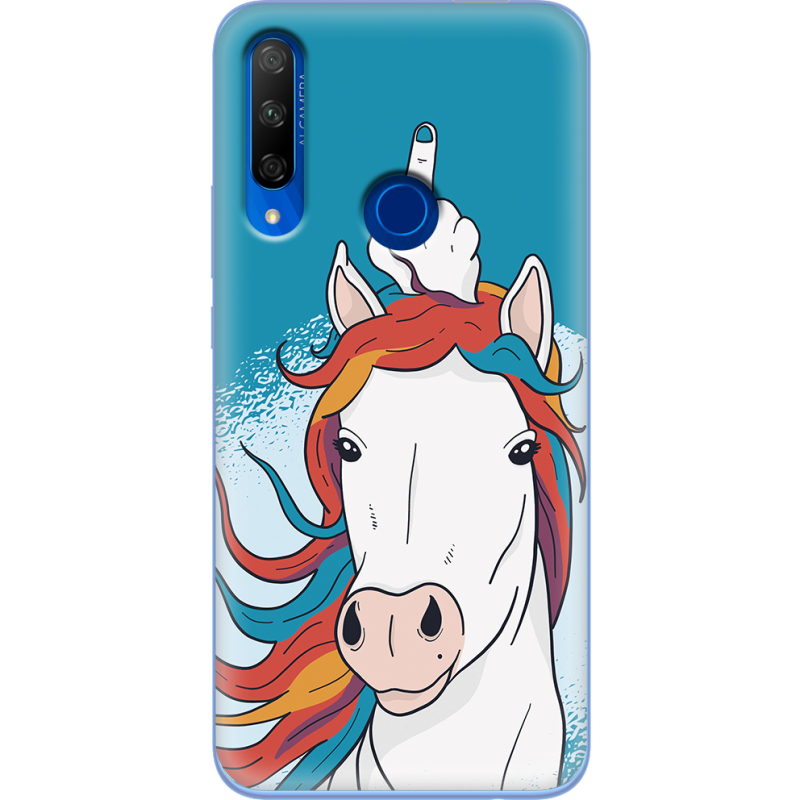 Чехол Uprint Honor 9X Fuck Unicorn