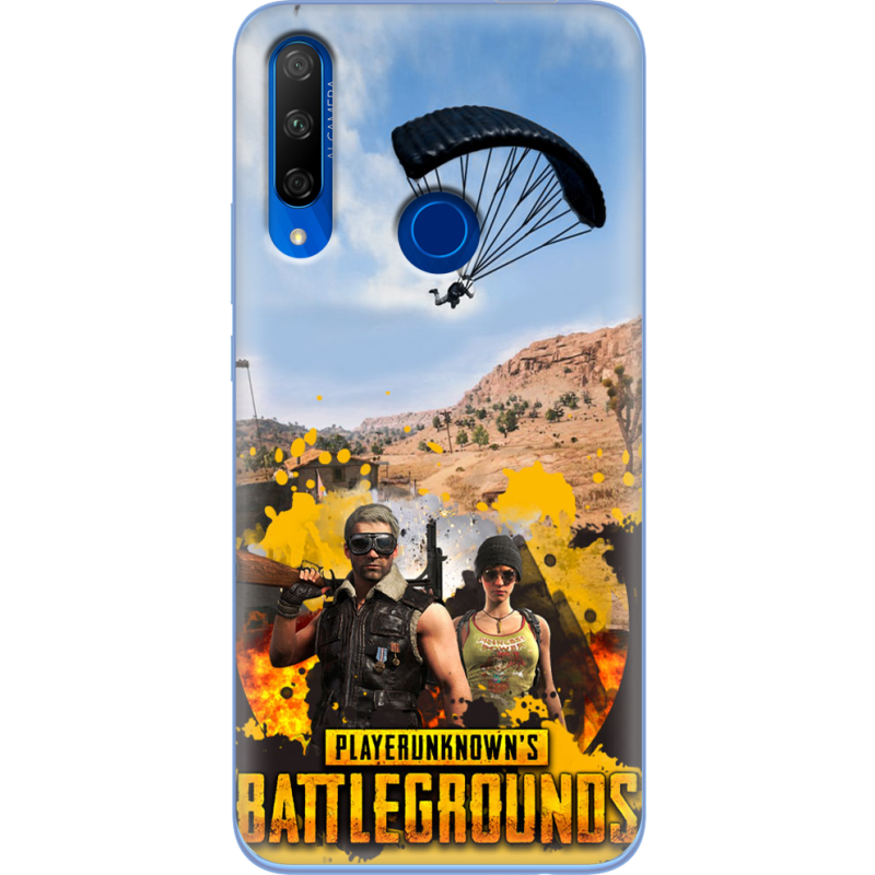 Чехол Uprint Honor 9X Pubg parachute