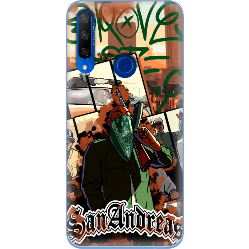 Чехол Uprint Honor 9X GTA San Andreas