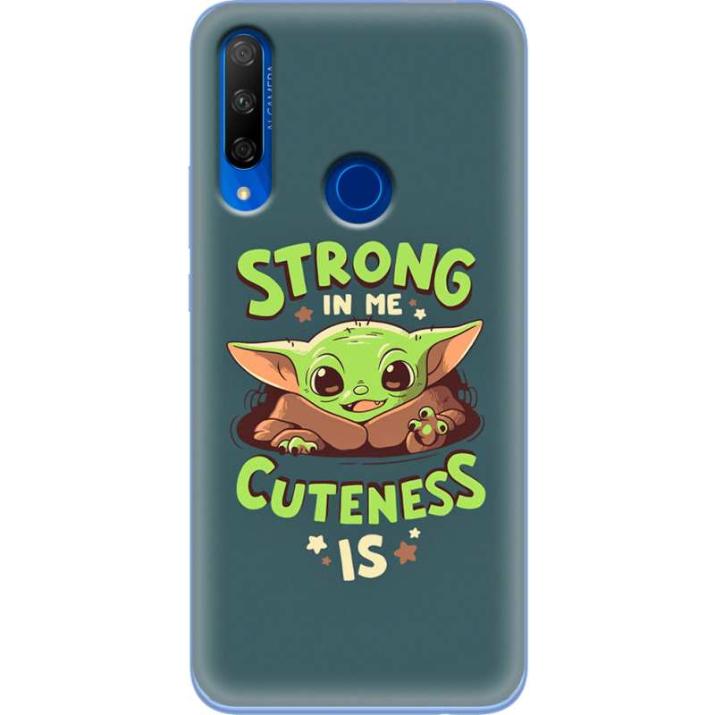 Чехол Uprint Honor 9X Strong in me Cuteness is