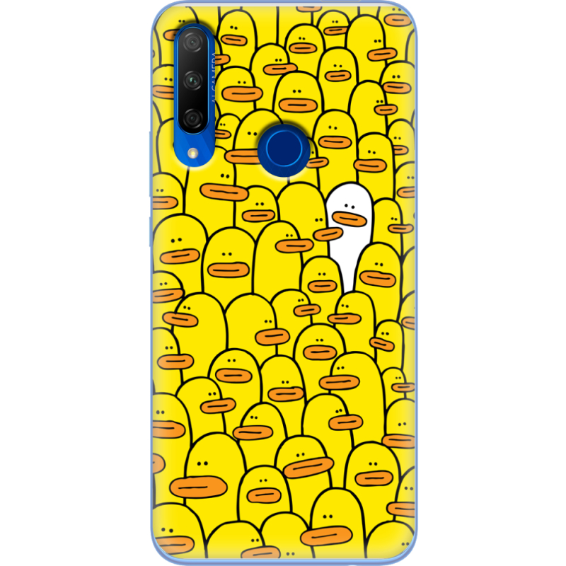 Чехол Uprint Honor 9X Yellow Ducklings