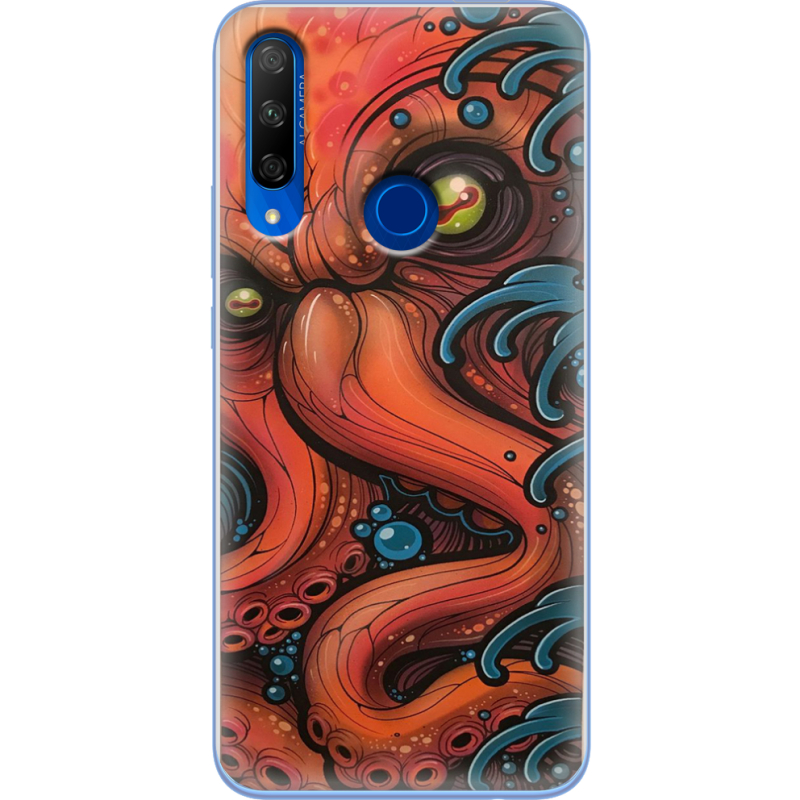 Чехол Uprint Honor 9X Octopus