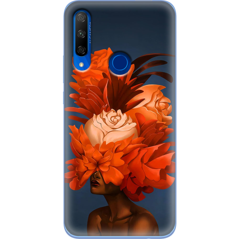 Чехол Uprint Honor 9X Exquisite Orange Flowers