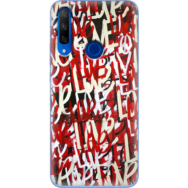 Чехол Uprint Honor 9X Love Graffiti