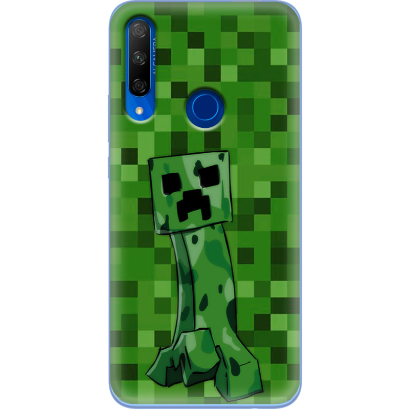 Чехол Uprint Honor 9X Minecraft Creeper