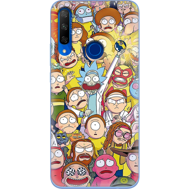 Чехол Uprint Honor 9X Rick and Morty