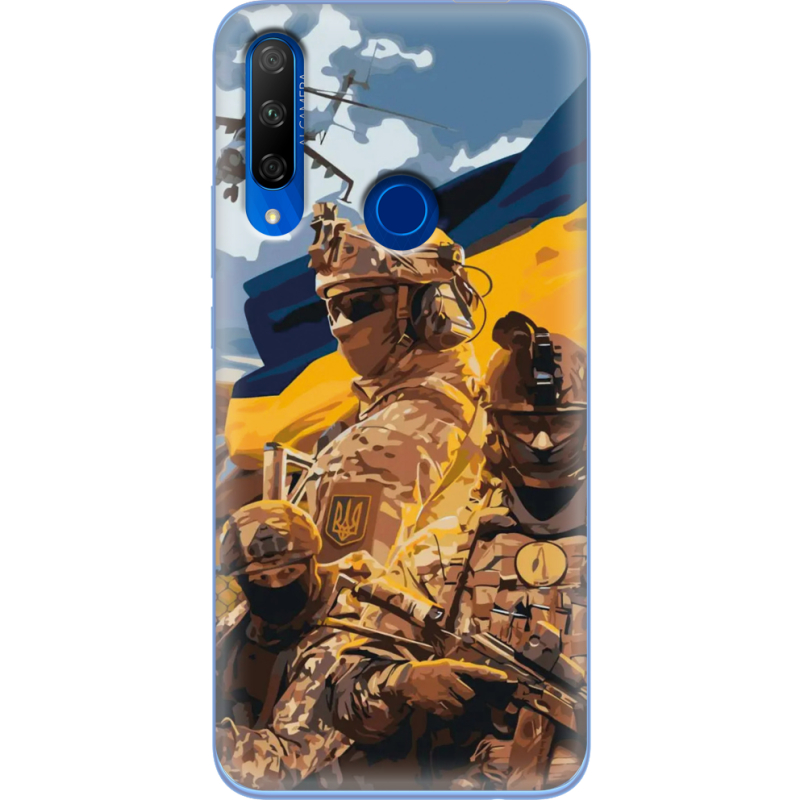 Чехол Uprint Honor 9X Воїни ЗСУ