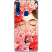 Чехол Uprint Honor 9X Girl in Flowers