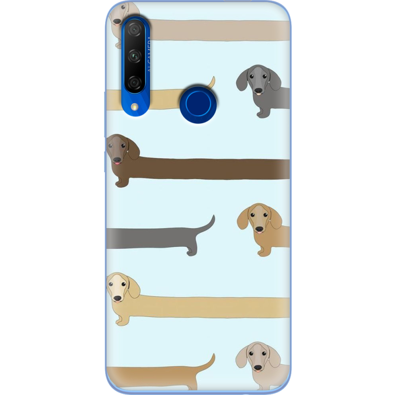 Чехол Uprint Honor 9X Dachshund