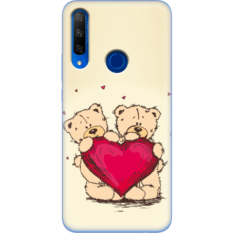 Чехол Uprint Honor 9X Teddy Bear Love