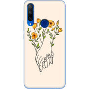 Чехол Uprint Honor 9X Flower Hands