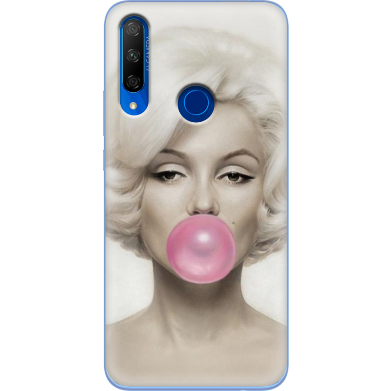 Чехол Uprint Honor 9X Marilyn Monroe Bubble Gum