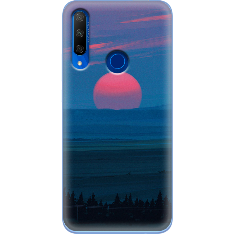 Чехол Uprint Honor 9X Cold Red Light