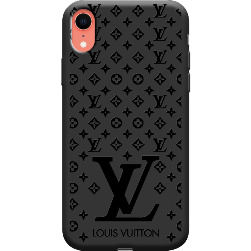 Черный чехол Uprint Apple iPhone XR LV Style