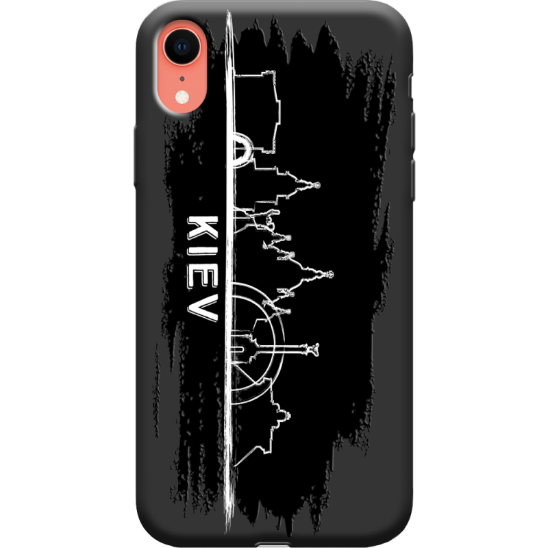 Черный чехол Uprint Apple iPhone XR Kyiv