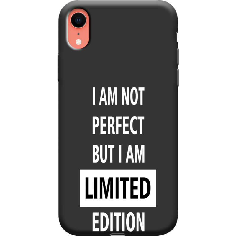 Черный чехол Uprint Apple iPhone XR Limited Edition