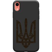 Черный чехол Uprint Apple iPhone XR Ukrainian Trident