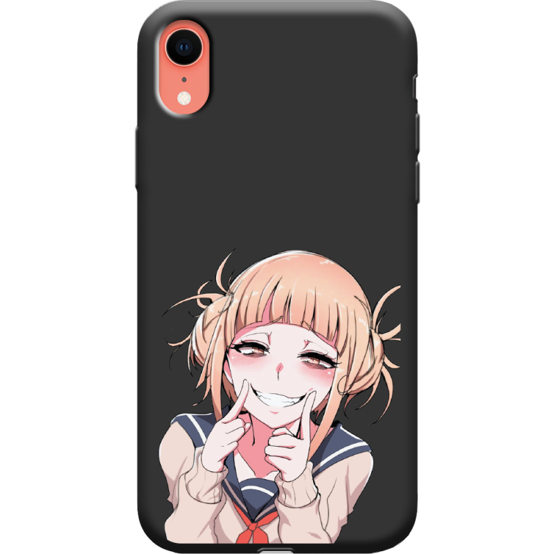 Черный чехол Uprint Apple iPhone XR Himiko Toga Smile