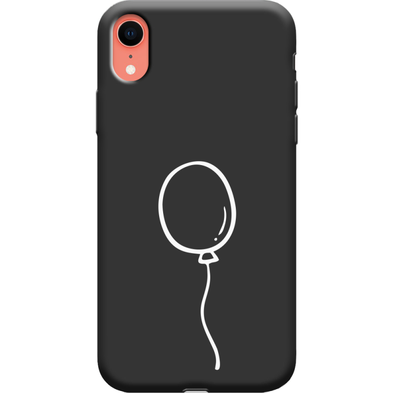 Черный чехол Uprint Apple iPhone XR Balloon