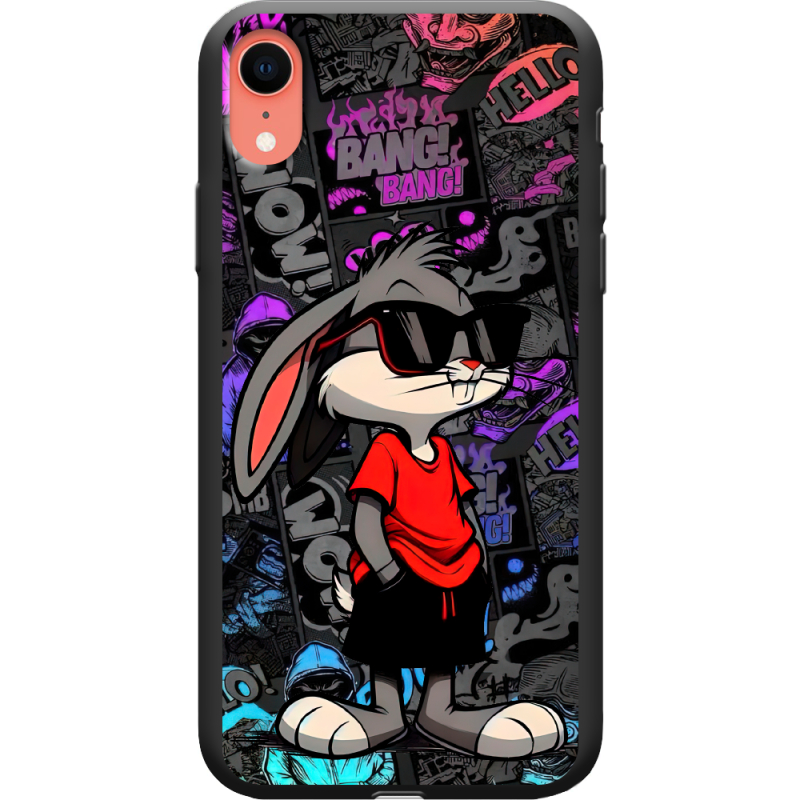 Черный чехол Uprint Apple iPhone XR Малий вухань