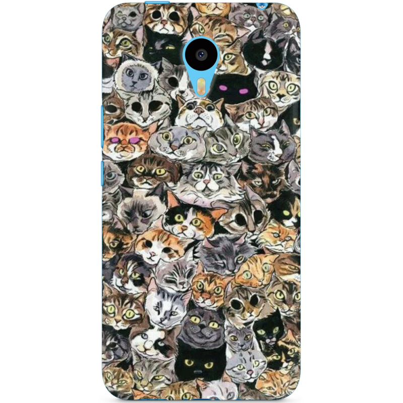 Чехол Uprint Meizu M1 Metal 