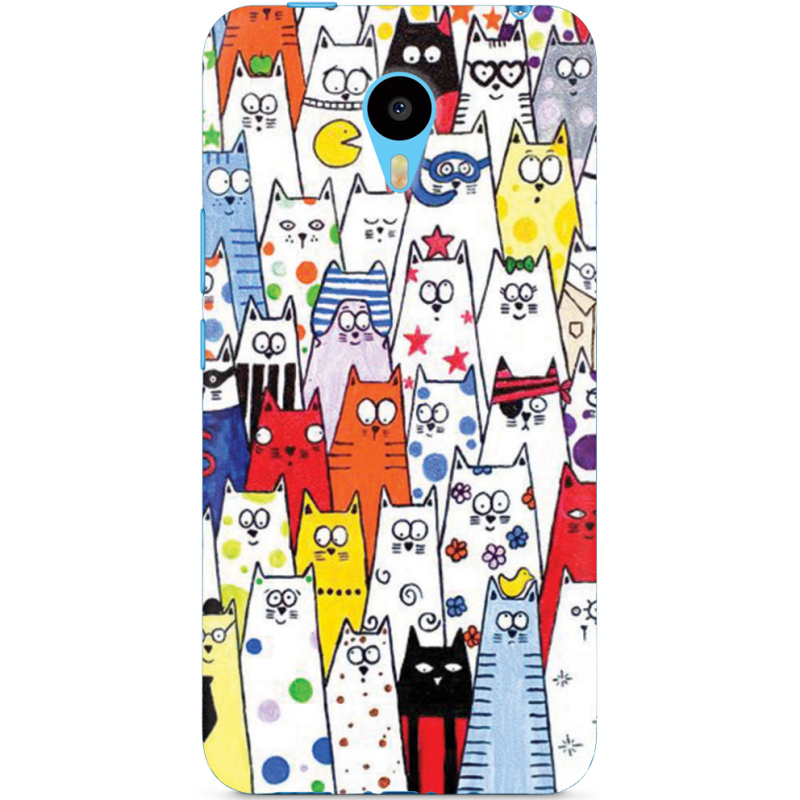 Чехол Uprint Meizu M1 Metal 