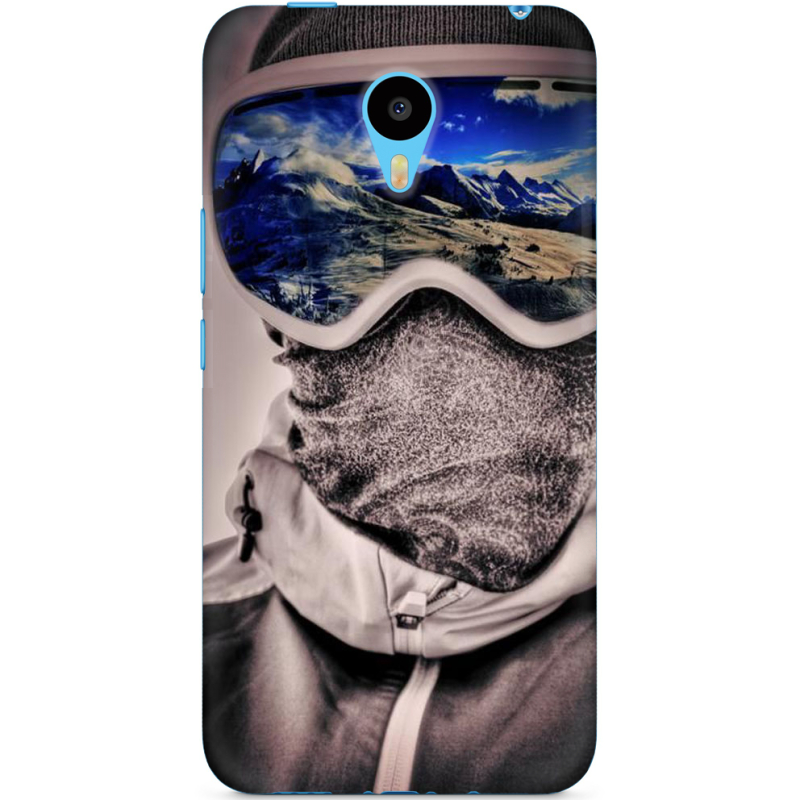 Чехол Uprint Meizu M1 Metal snowboarder