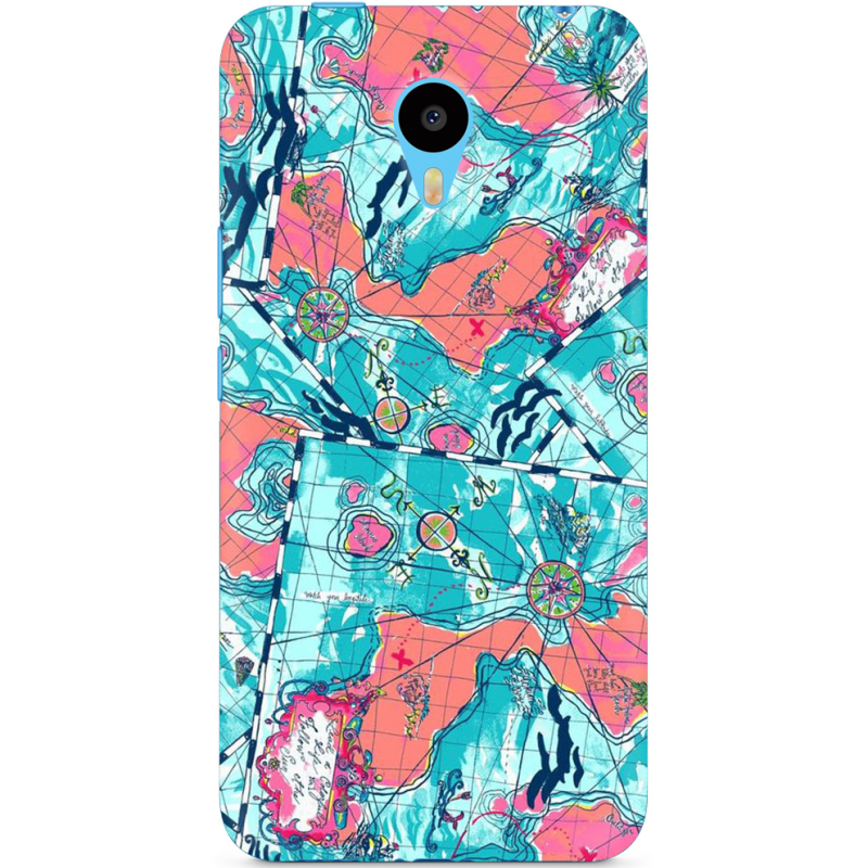 Чехол Uprint Meizu M1 Metal 