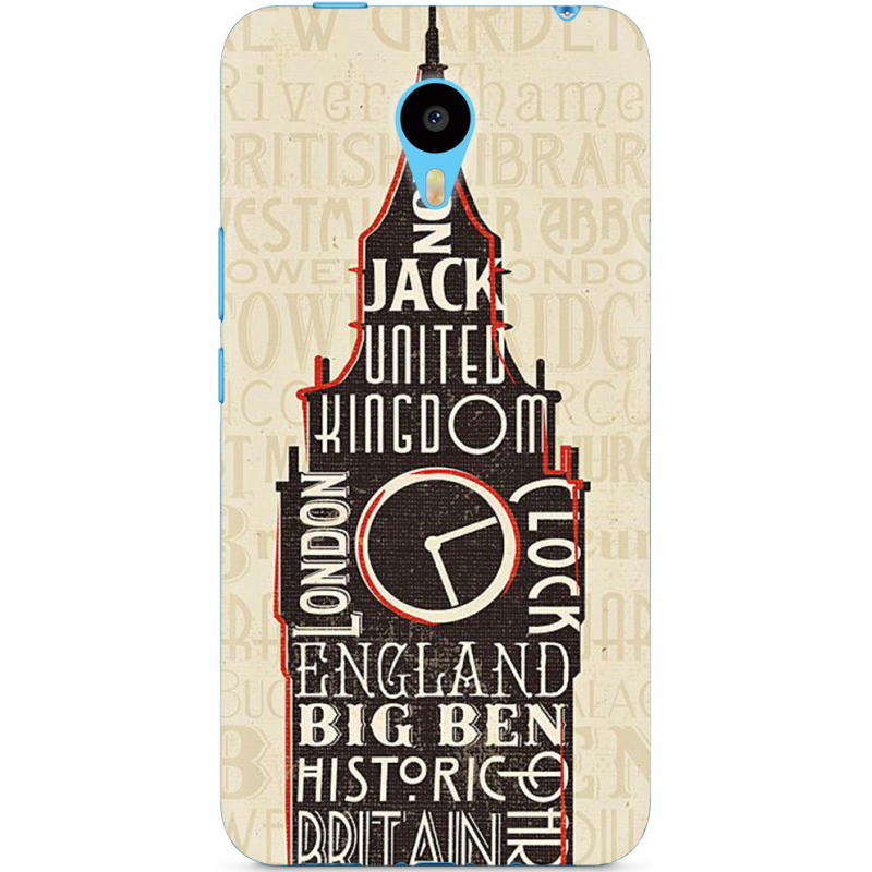 Чехол Uprint Meizu M1 Metal 