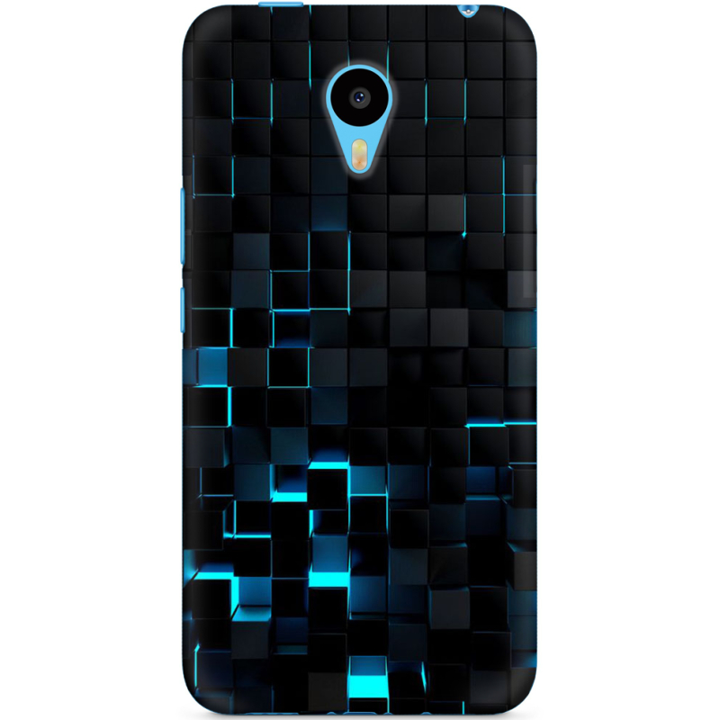 Чехол Uprint Meizu M1 Metal Cubes