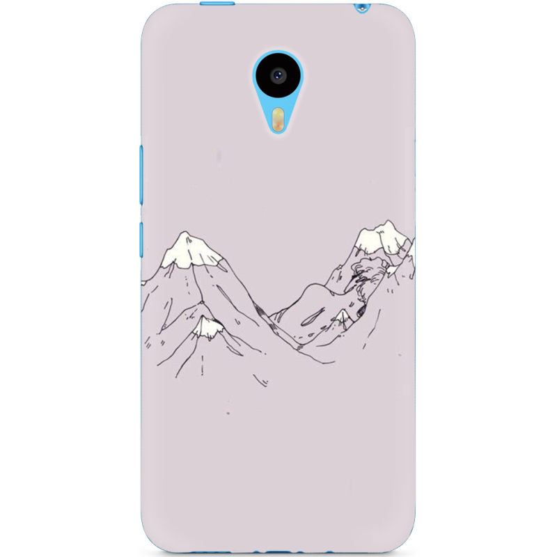 Чехол Uprint Meizu M1 Metal 