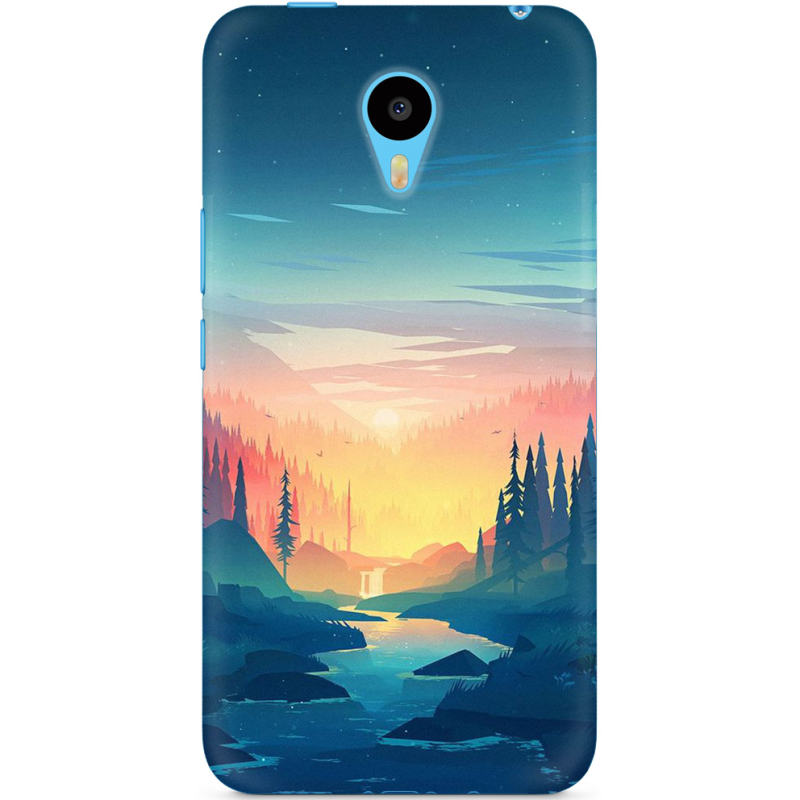 Чехол Uprint Meizu M1 Metal 