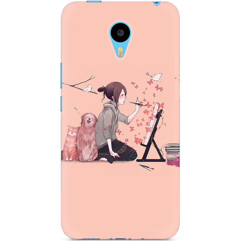 Чехол Uprint Meizu M1 Metal 