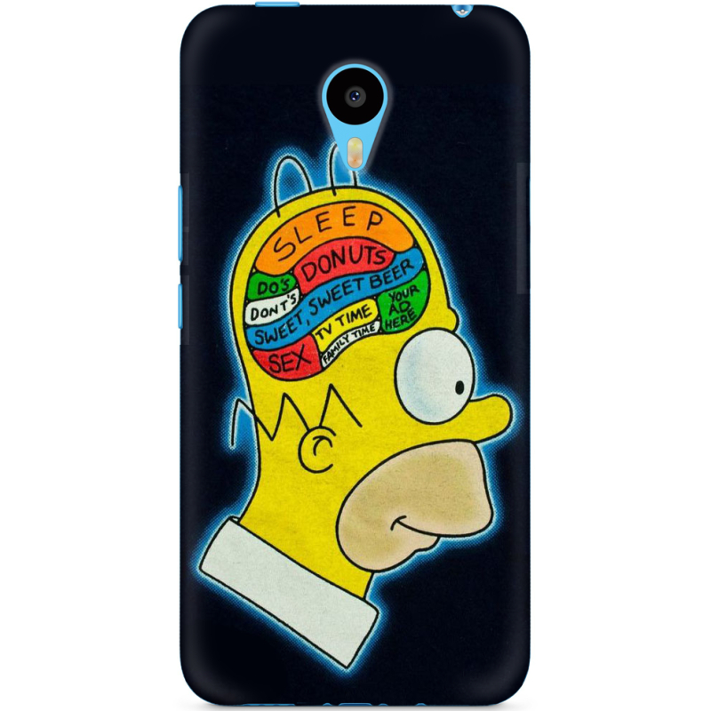 Чехол Uprint Meizu M1 Metal 