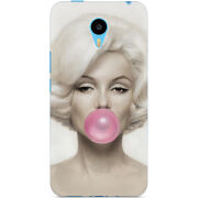 Чехол Uprint Meizu M1 Metal Marilyn Monroe Bubble Gum