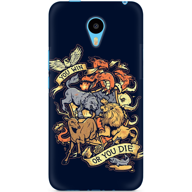 Чехол Uprint Meizu M1 Metal 