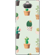 Чехол Uprint Sony Xperia 10 I4113 L-green Cacti