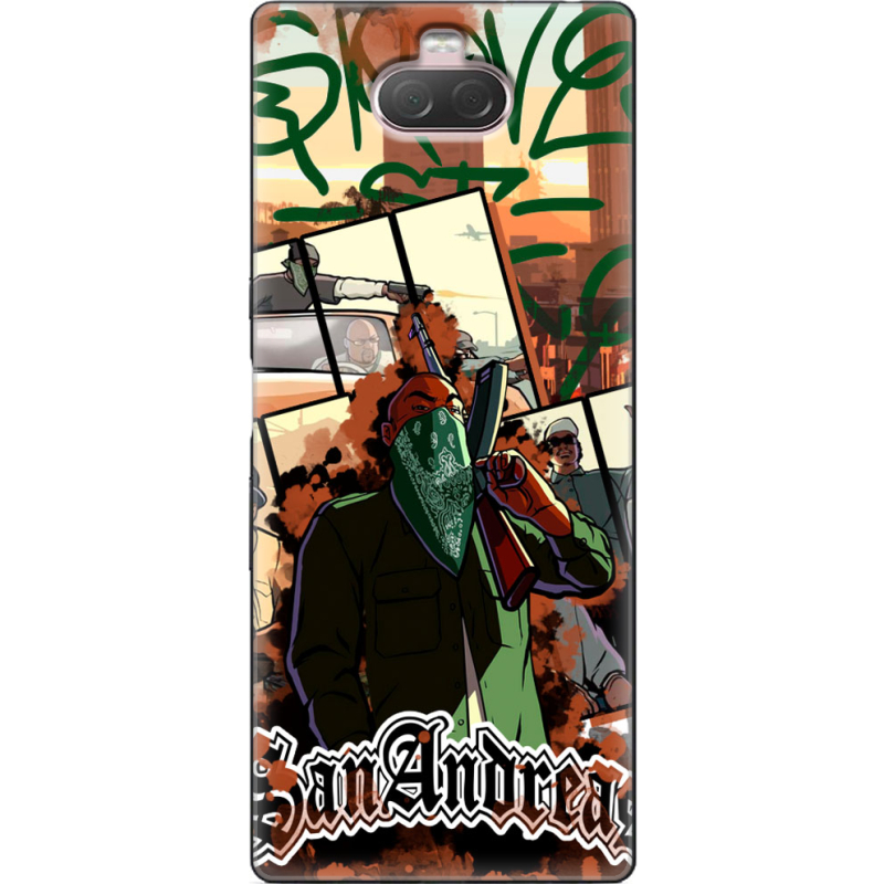 Чехол Uprint Sony Xperia 10 I4113 GTA San Andreas