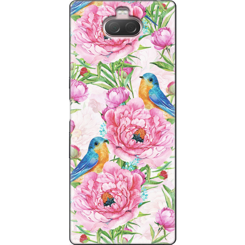 Чехол Uprint Sony Xperia 10 I4113 Birds and Flowers