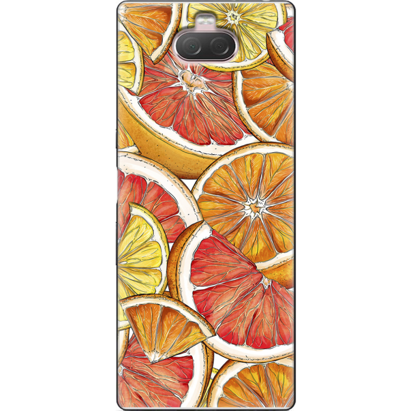 Чехол Uprint Sony Xperia 10 I4113 Citrus Pattern