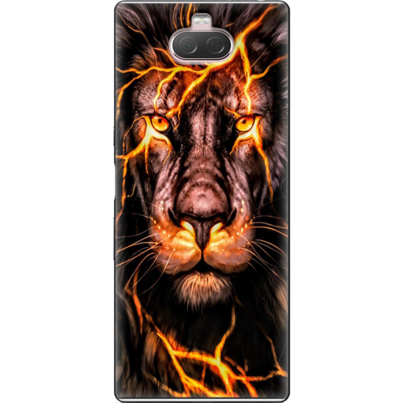 Чехол Uprint Sony Xperia 10 I4113 Fire Lion