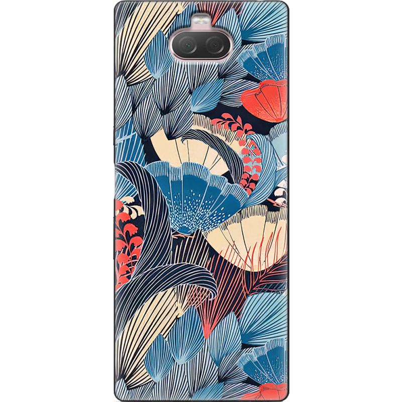 Чехол Uprint Sony Xperia 10 I4113 Blue Herb