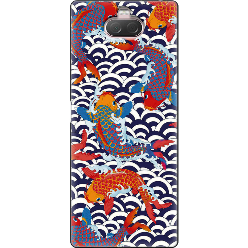 Чехол Uprint Sony Xperia 10 I4113 Koi Fish