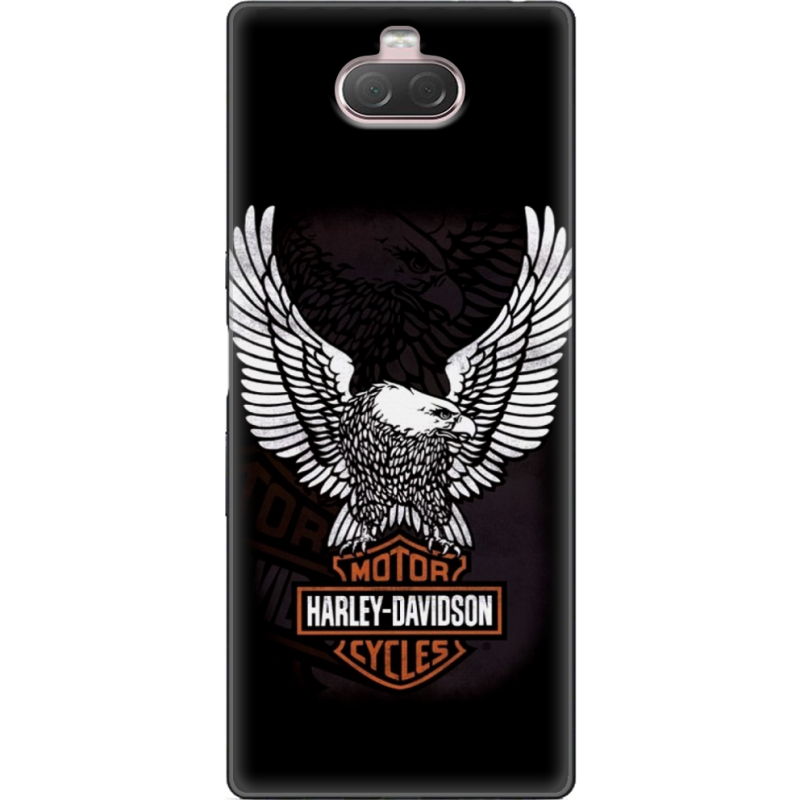 Чехол Uprint Sony Xperia 10 I4113 Harley Davidson and eagle