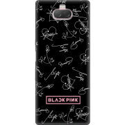 Чехол Uprint Sony Xperia 10 I4113 Blackpink автограф