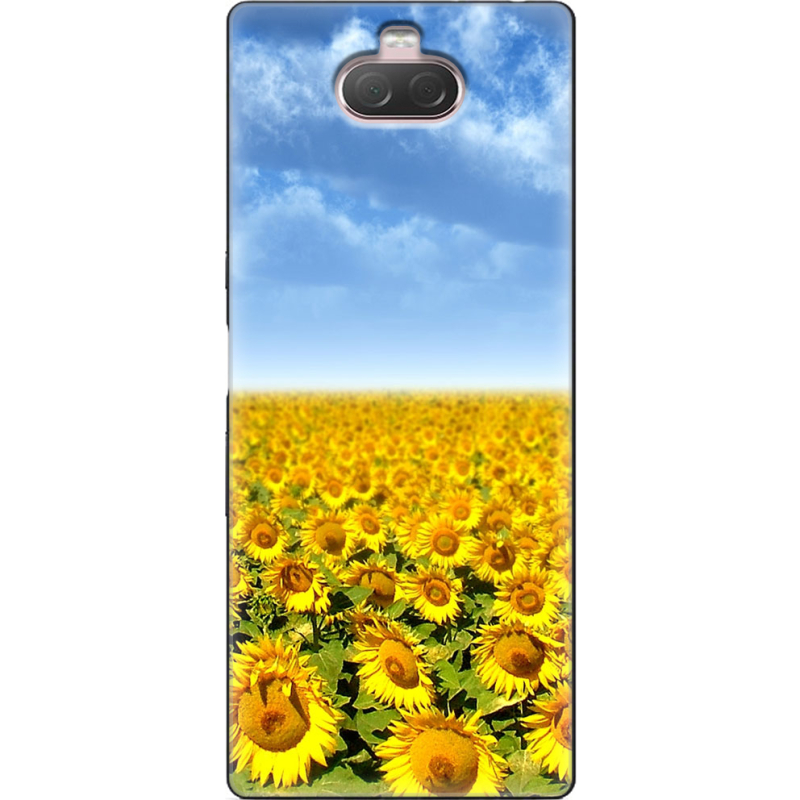 Чехол Uprint Sony Xperia 10 I4113 Подсолнухи