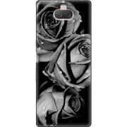 Чехол Uprint Sony Xperia 10 I4113 Black and White Roses