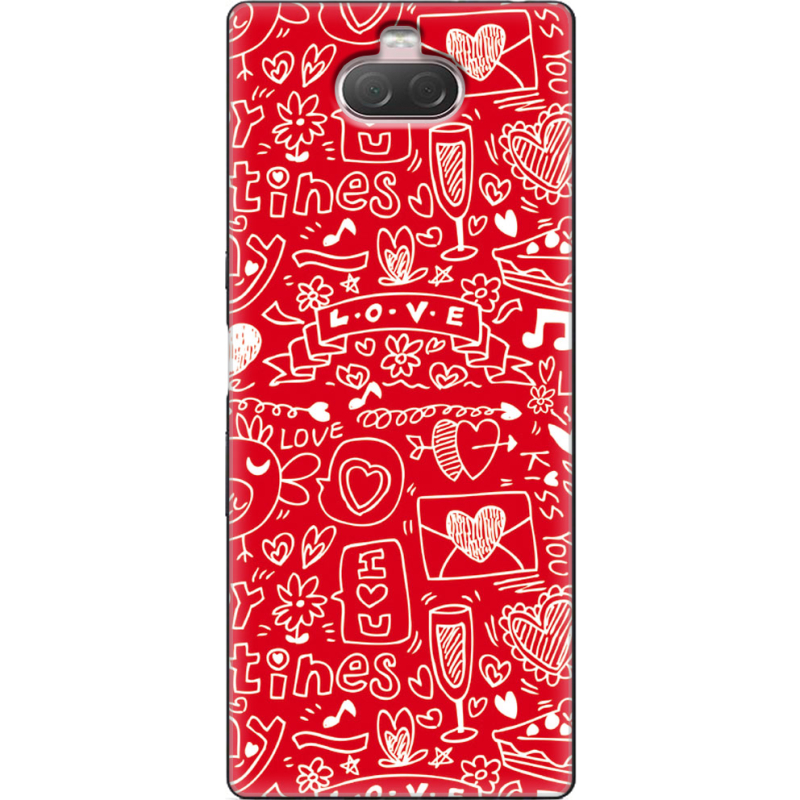 Чехол Uprint Sony Xperia 10 I4113 Happy Valentines