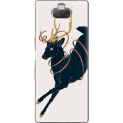 Чехол Uprint Sony Xperia 10 I4113 Black Deer