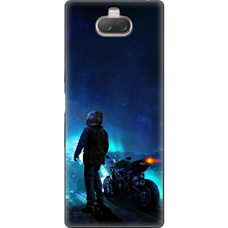 Чехол Uprint Sony Xperia 10 I4113 Motorcyclist